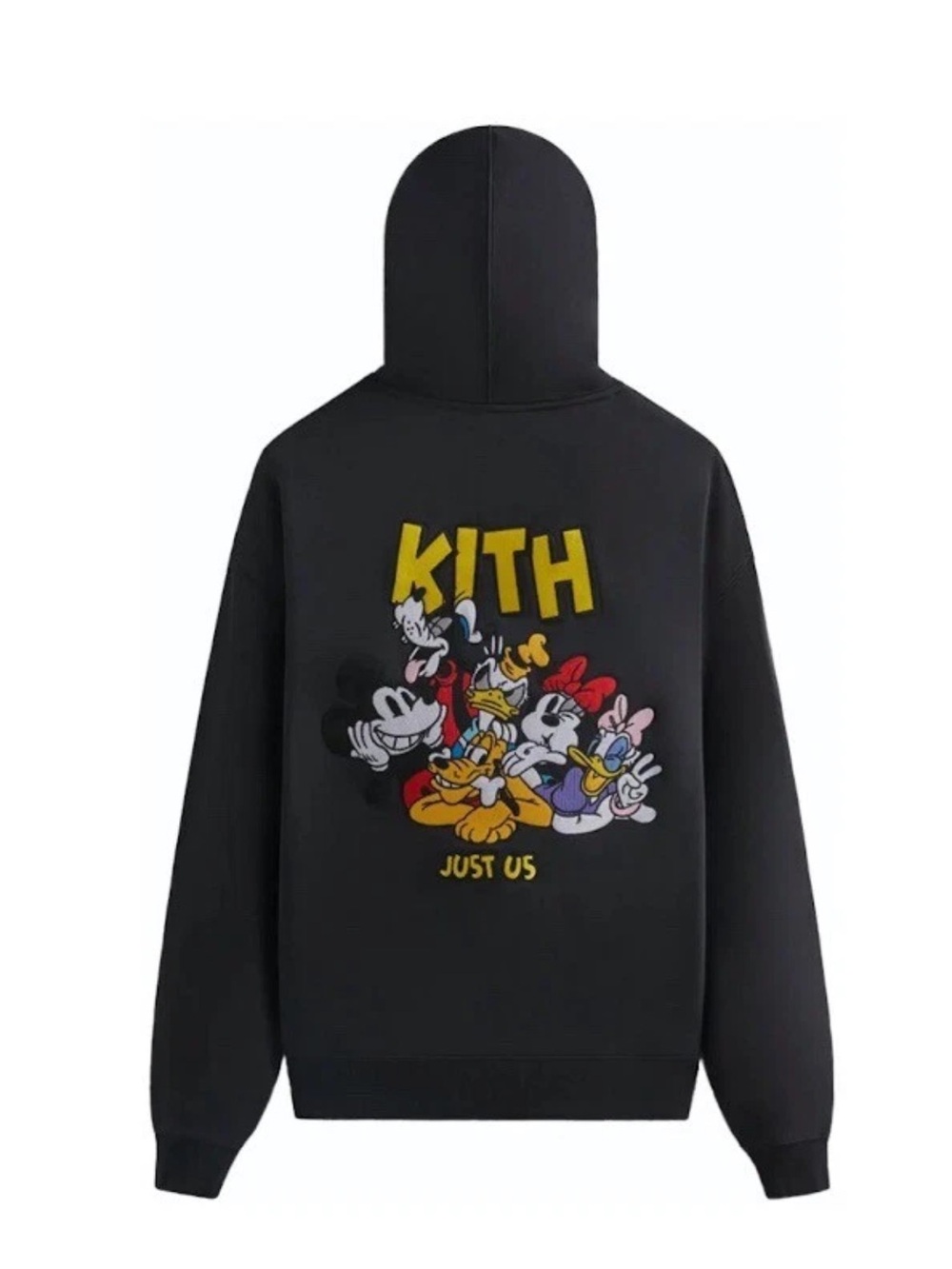 Kith x Disney Mickey & Friends - Just Us - Williams III Hoodie - Black Size L